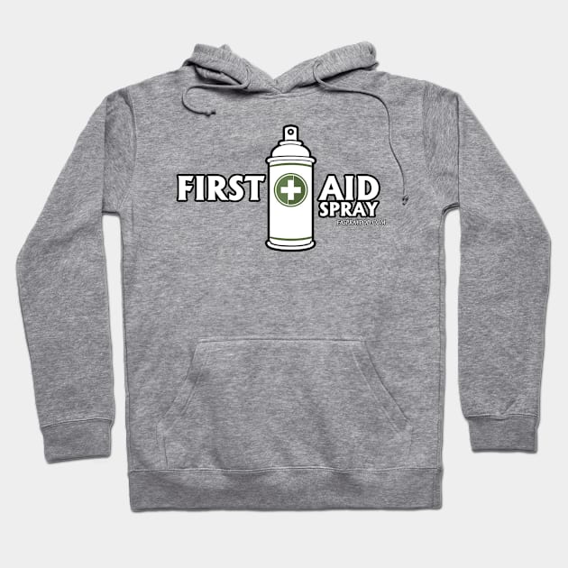 First Aid Spray Hoodie by First Aid Spray